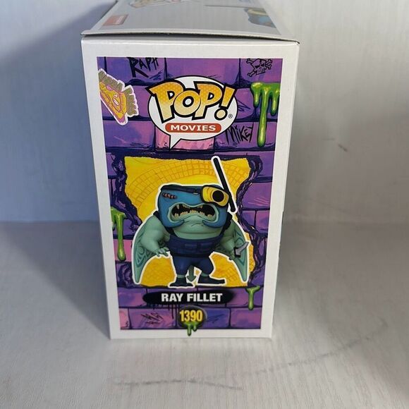 Funko Pop! Teenage Mutant Ninja Turtles - Ray Fillet #1390 NYCC 2023 - Picture 5 of 6